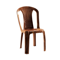 National Vista Chair - Made Of Plastic - Brown Color