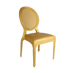 National Karen Chair - Made of Plastic - Golden Color