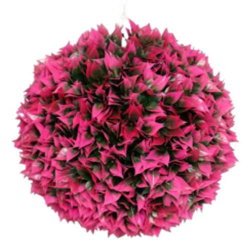 Artificial Red Patti  Ball  - Made of Plastic