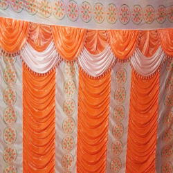 Designer Curtain - Made Of Thali Print