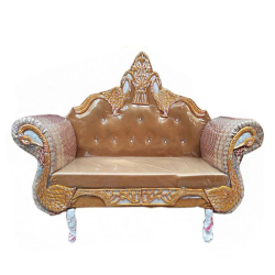 Regular Wedding Sofa & Couches - Made Of Metal - Golden Color
