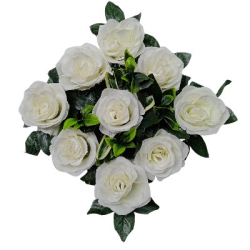 Artificial  Flower Bouquet - White Color