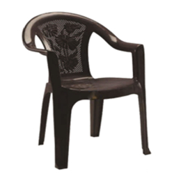 National Chair - Made of Plastic - Black Color