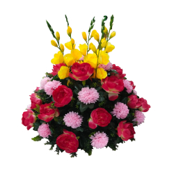 Artificial Flower Bouquet  - Made Of Plastic