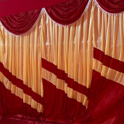 Designer Curtain - Made Of Bright Lycra