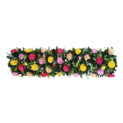 Artificial Flower Panel - 4 FT - Made of Plastic