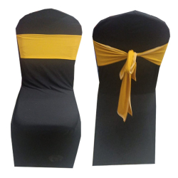 Chair Cover & Bow - Made of  Fourway Lycra