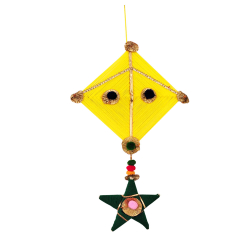Decorative Kite -  Made of Woolen & Bans