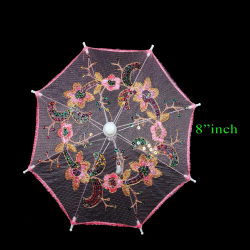 Rajasthani Umbrella - 8 Inch - Made Of Iron & Cotton
