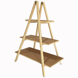 3 Step Decorative Ladder - 5 FT - Made of Wooden