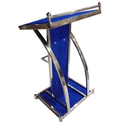 Podium Blue Heavy  - 4 FT - Made of Stainless Steel