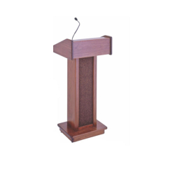 Podium - Made Of Wood - Pink Color