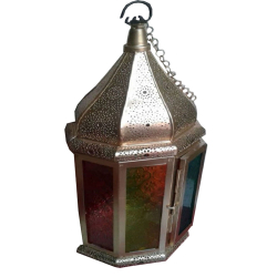 Decorative Hanging Lantern - Made of Iron
