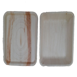 Closed Food Container -1000 ML - Made of Areca Leaf