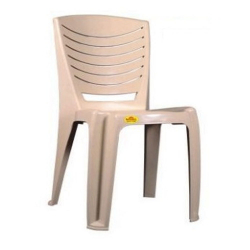 National Volvo Chair - Made Of Plastic - Cream Color