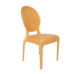 National Kia Chair - Made of Plastic - Golden Color
