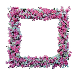 Artificial Flower Bouquet - 2 FT x 2 Ft - Made of Plastic