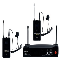 The XR 40 LL Wireless microphone system with two Lapel ..