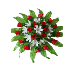 Artificial Flower Bouquet  - Made Of Plastic