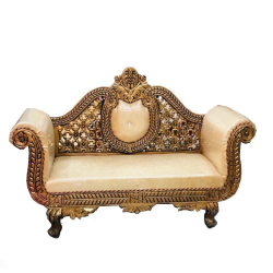 Wedding Sofa & Couches - Made Of Wood - Cream Color