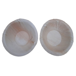 Disposable Bowl - 6 Inch - Made of Areca Leaf
