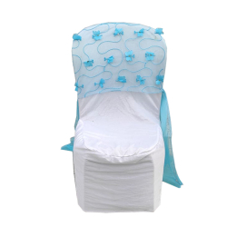 Chair Cover Bow - Made of Net Cloth