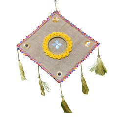 Decorative Wall Hanging  - Made of Cloth & Woolen