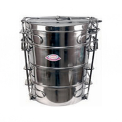 Catering Tiffin (4 Container) - 9 Ltr - Made of Steel