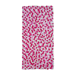 Artificial Flowers Wall - 4 FT X 8 FT -  Made Of Plastic