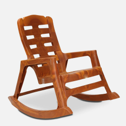 National Chair - Made  of Plastic - Light Brown Color