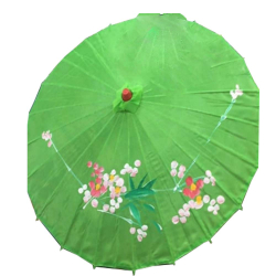 Chinese Umbrella - 24 Inch - Made Of Iron & Water Prof Cloth