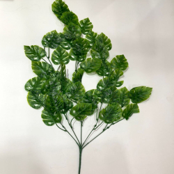 Artificial Hanging Green Leaf - Made of Plastic