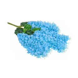 Artificial Decorative Wisteria Flower - 3.5 FT- Light Blue Color