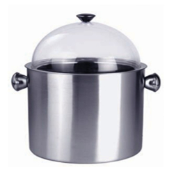 Double Wall Ice Cream Container - Made  of Steel