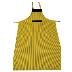 Jacket Kitchen Apron with Front Pocket - Made of Cotton