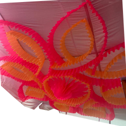 Designer Mandap Ceiling - 10 FT X 15 FT - Made Of Taiwan & Lycra