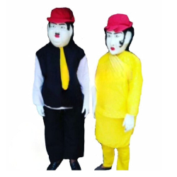 Lala Lali Costume - Set Of 2 - Made of High Quality Plush Material