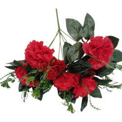 Artificial - 7 Stick Red Bunch