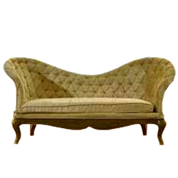 Sofa & Couches - Made Of Wood & Brass Coating