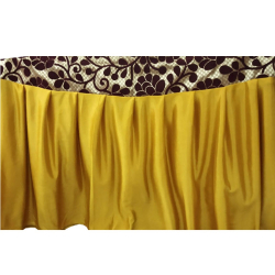 Table  Frill  - Made Of Bright Lycra