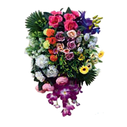 Artificial Flower Bouquet - Made of Plastic