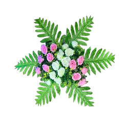 Artificial Flower Bouquet  - Made Of Plastic