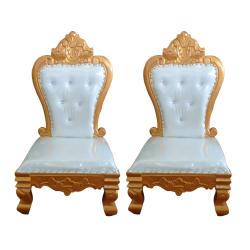 Vidhi Mandap Chair - 1 Pair ( 2 Chair ) - Made of Wooden