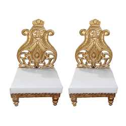 Decorative Vidhi Chair - 1 Pair (2 Pieces ) - Made Of W..