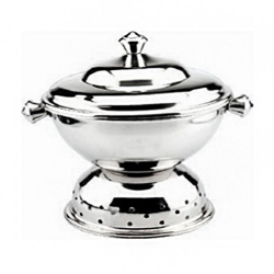 Knob Appu Chaffing Dish - 7.5 Ltr- Made of Steel