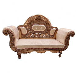 Wedding Sofa & Couches - Made Of  Wooden  -Cream  Color
