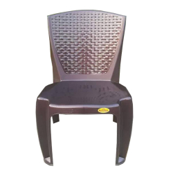 National Apollo Chair - Made Of Plastic - Brown Color