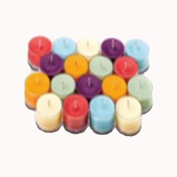 Tealight Colors Candle - Made of Wax