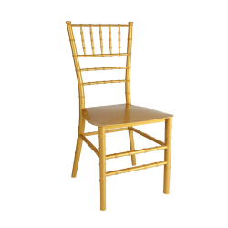 National Bada Shagun Chair - Made of Plastic - Golden Color