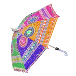 Rajasthani Umbrella - Made of Iron & Cotton